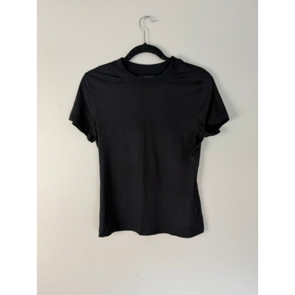 7Diamonds Core Tee Mens Medium Black Short Sleeve Crewneck T-Shirt